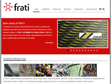 Tablet Screenshot of frati.com.br